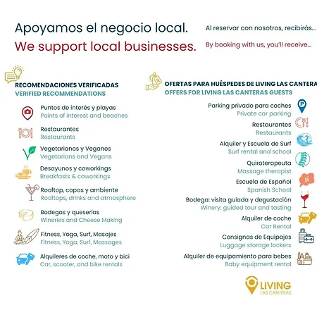 شقة Living Canteras Homes - Beachfront Casa Del Sunset *