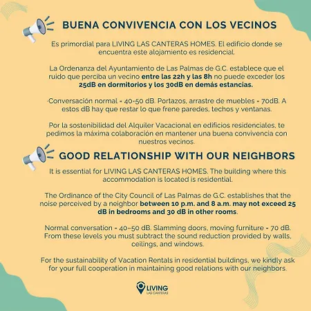 Living Canteras Homes - Beachfront Casa Del Sunset شقة